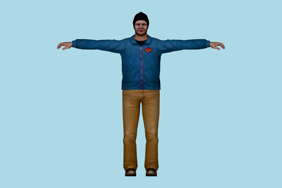 Urban Man 3d model