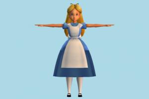 Alice girl, barby, cinderella, woman, lady, children, child, female, character, cartoon