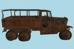 Wrecked Truck wrecked, truck, broken, wooden, damaged, vehicle, destroyed, car, carriage, old, 