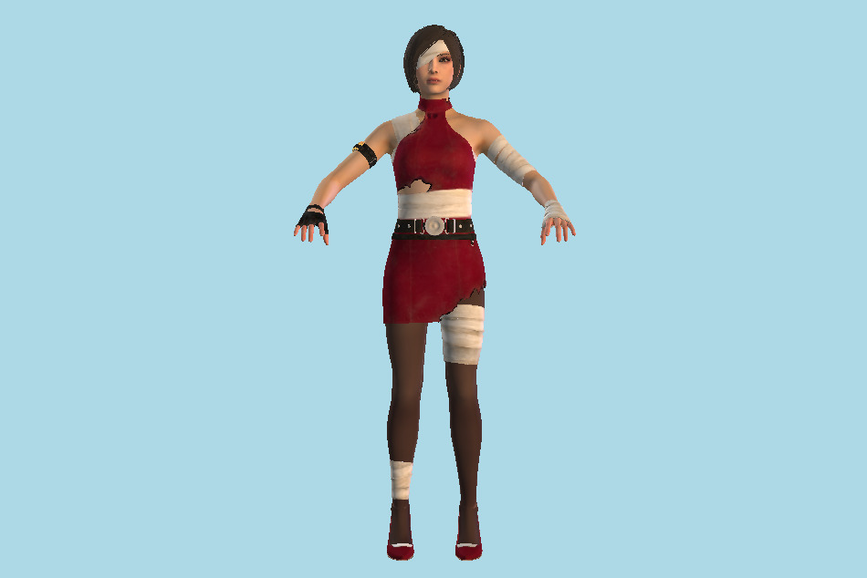 Resident Evil 4 - Ada Wong 3d model