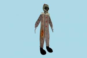 C Clown mdl, hlmdl, halflife, characters, animated, clown