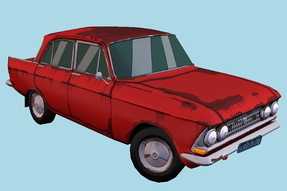Moscow Special 3d model