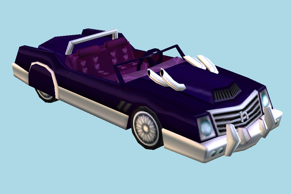CTR Crash Tag Team Racing Car 3d model