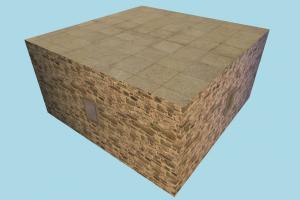 Box Room tower, room, window, house, building, build, domicile, structure