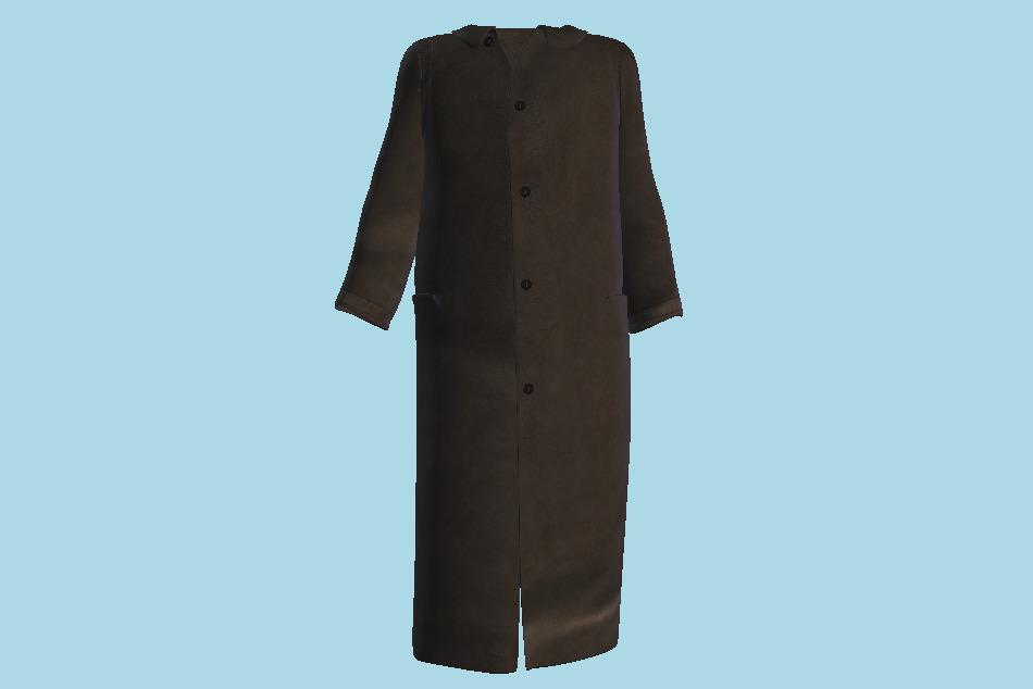Coat 3d model