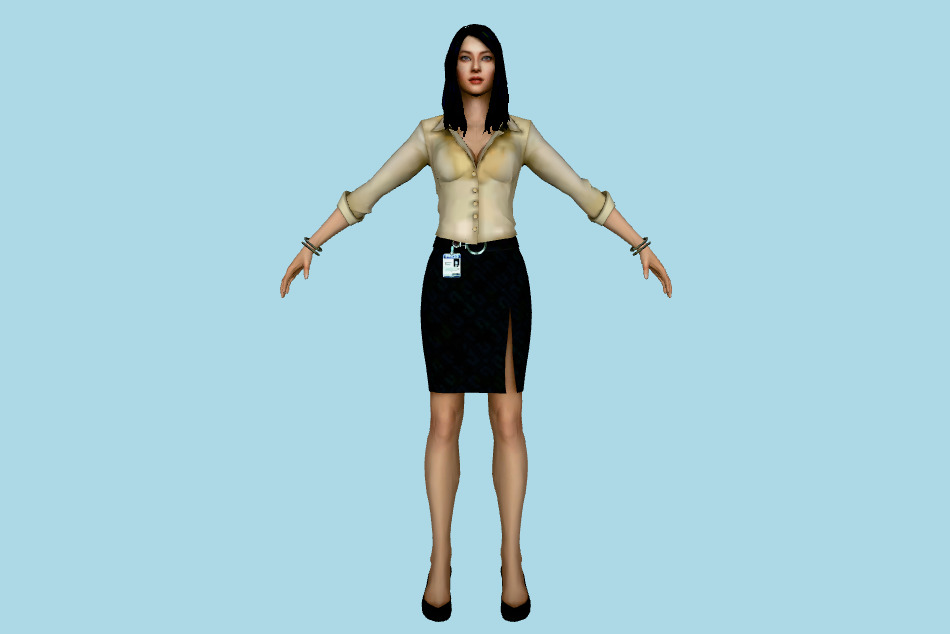 Rebecca Chang 3d model