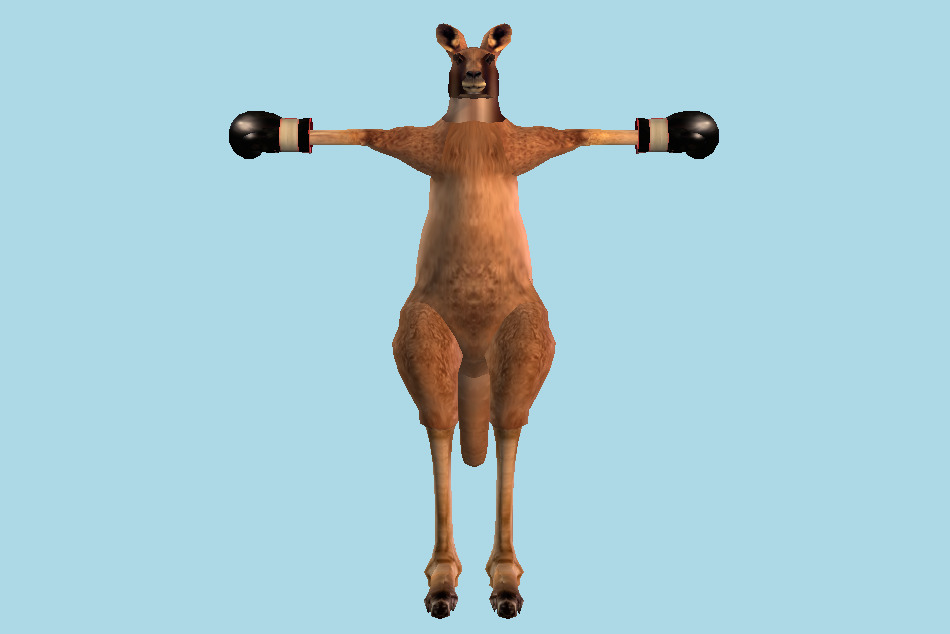 Tekken Roger Tag Tournament 3d model