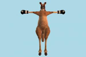 Tekken Roger tekken, character, boxer, macropus, animal