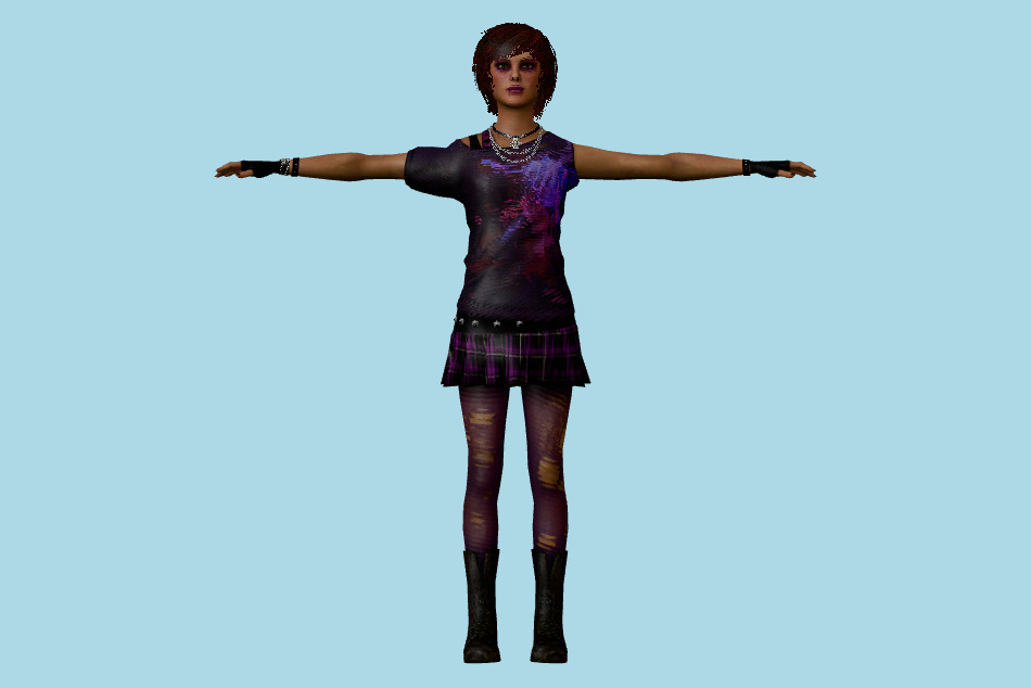 Silent Hill: Shattered Memories - Dahlia Mason Young 3d model
