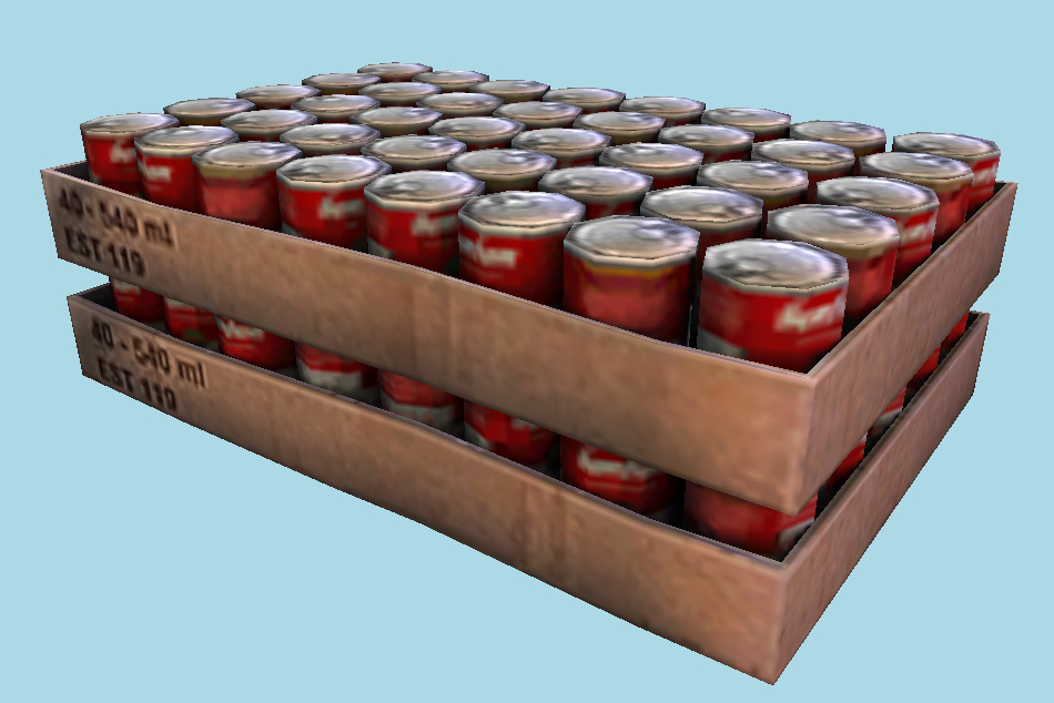 Soup Storepak 3d model