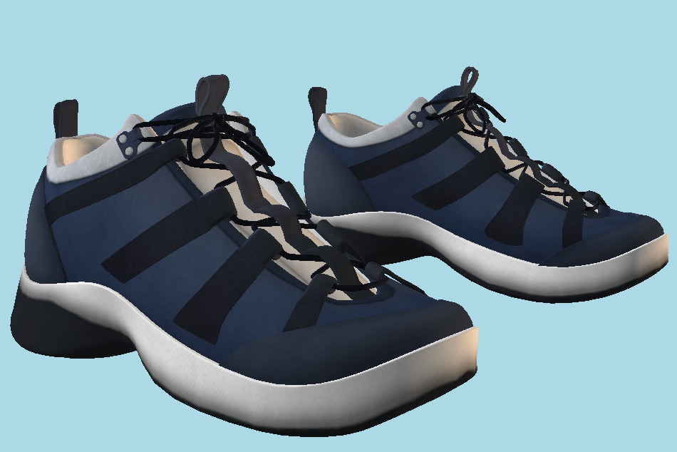 Men Training Shoes 3d model