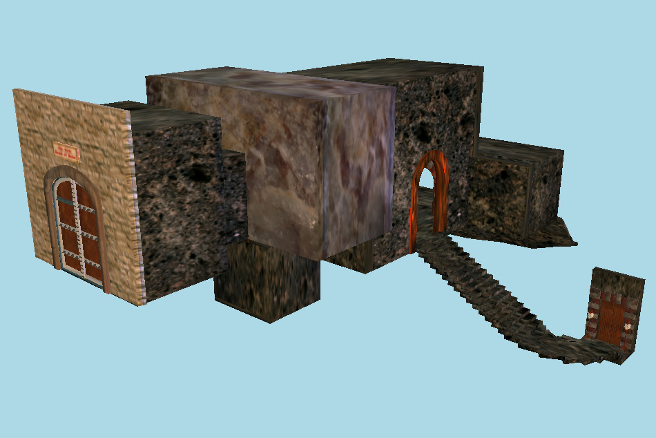 Descent into Hell 3d model