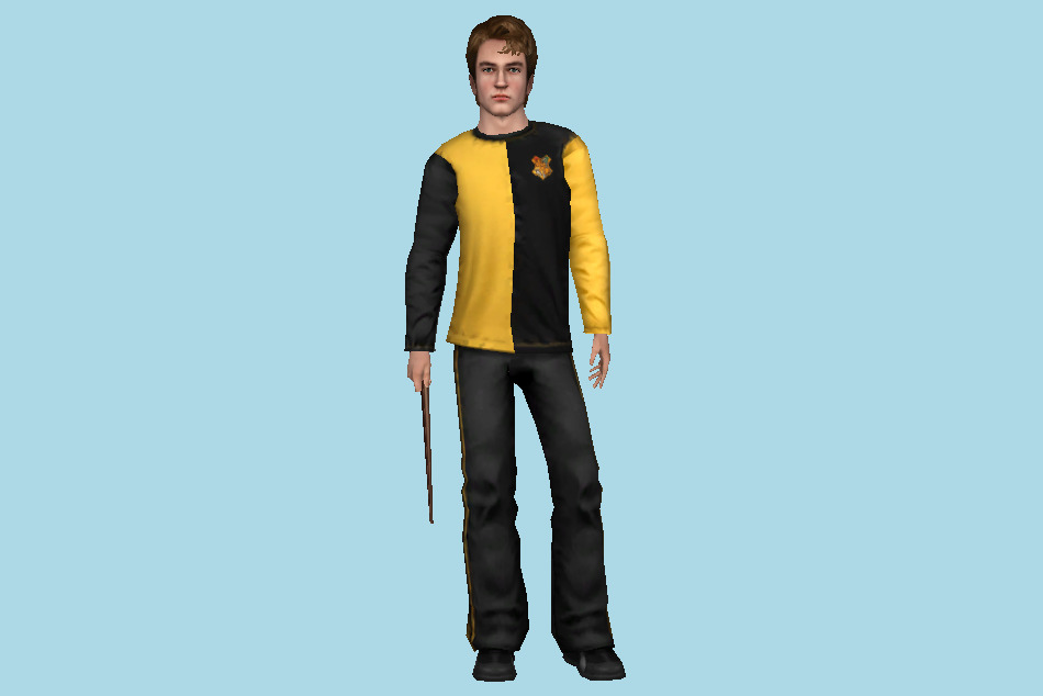 Cedric Diggory 3d model