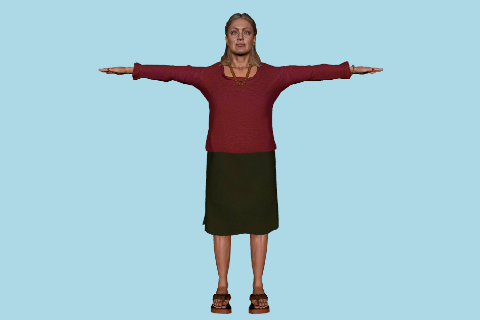 Casual-F-0154 3d model