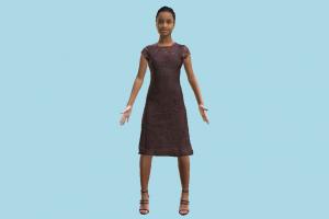 African Woman scanned-models, african, woman, girl, female, people, human, character, olive, young, elegant, pretty, attractive