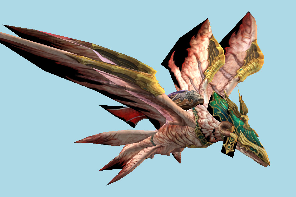 Dragon Bird 3d model