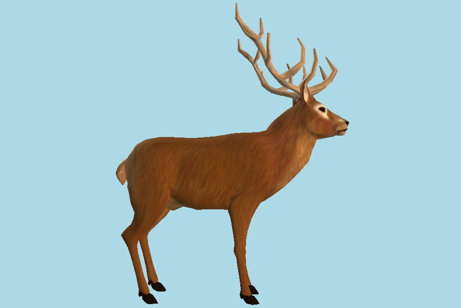 Deer 3d model