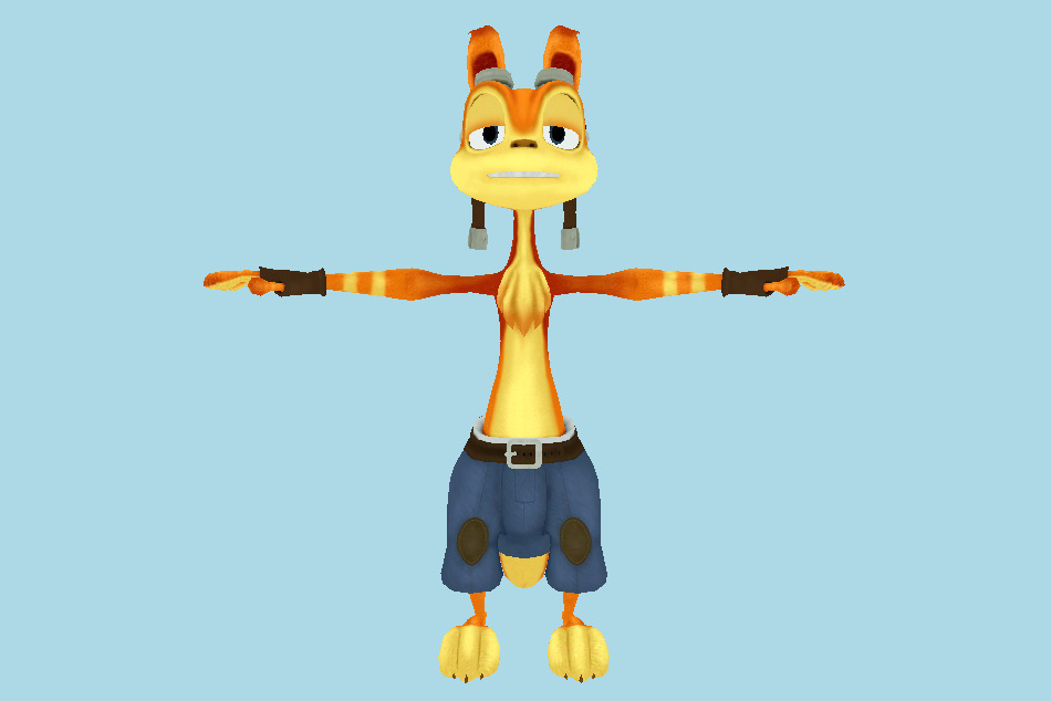 Daxter 3d model