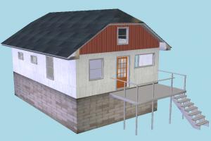 House house, home, building, build, apartment, flat, residence, domicile, structure