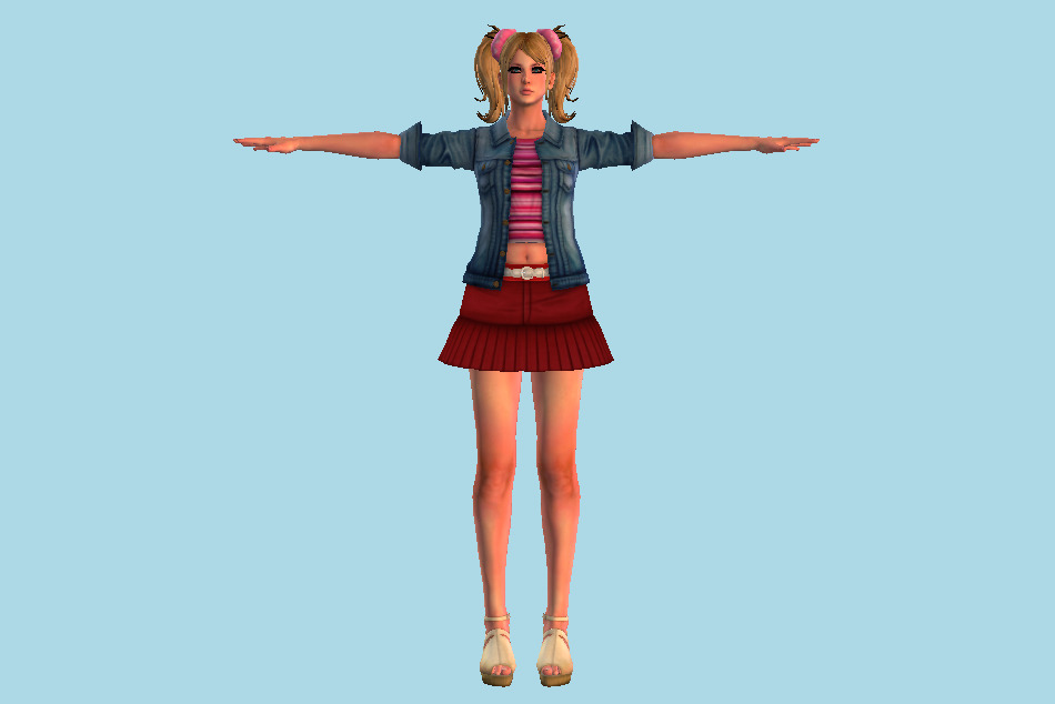 Lollipop Chainsaw Juliet Starling 3d model