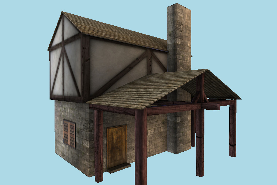 RookieProject House 3d model