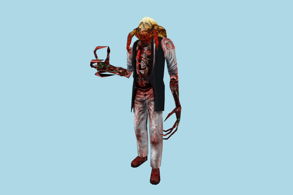 Zombie HL MDL 3d model
