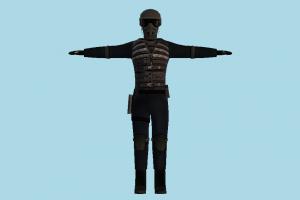 Soldier counter-strike, soldier, man, people, human, character