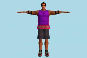 Tekken Eddy tekken, man, male, people, human, character, fighter