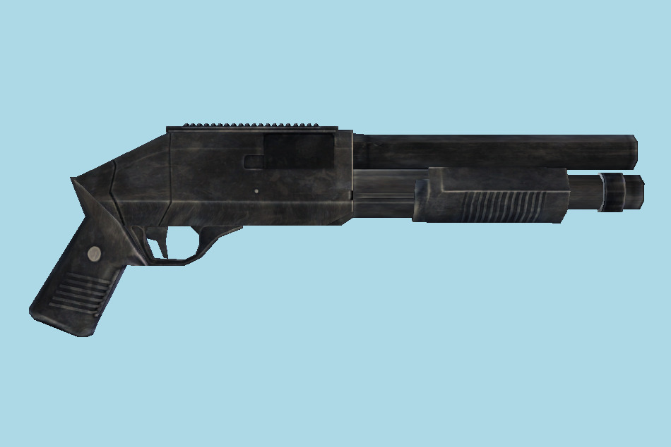Shotgun 3d model