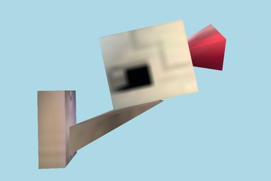 Earthworm Jim 3D Security Camera 3d model