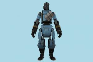 Robot Pyro robot, mechanical, human, character