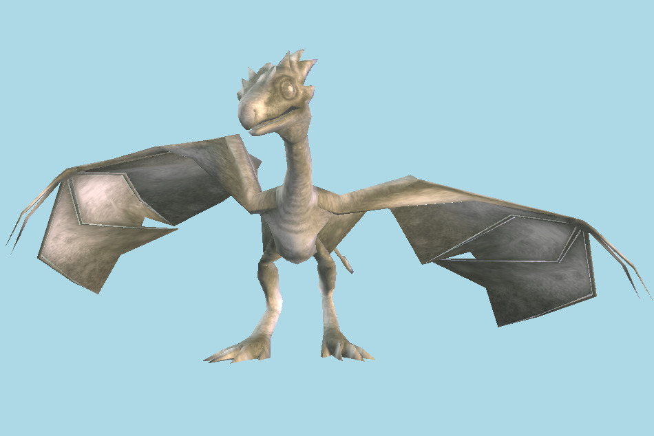 Harry Potter & the Prisoner of Azkaban Dragon Statue (DraconisFors) 3d model