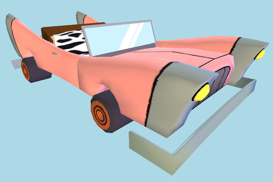 Cel Damage - Dominique Trix`s Car 3d model