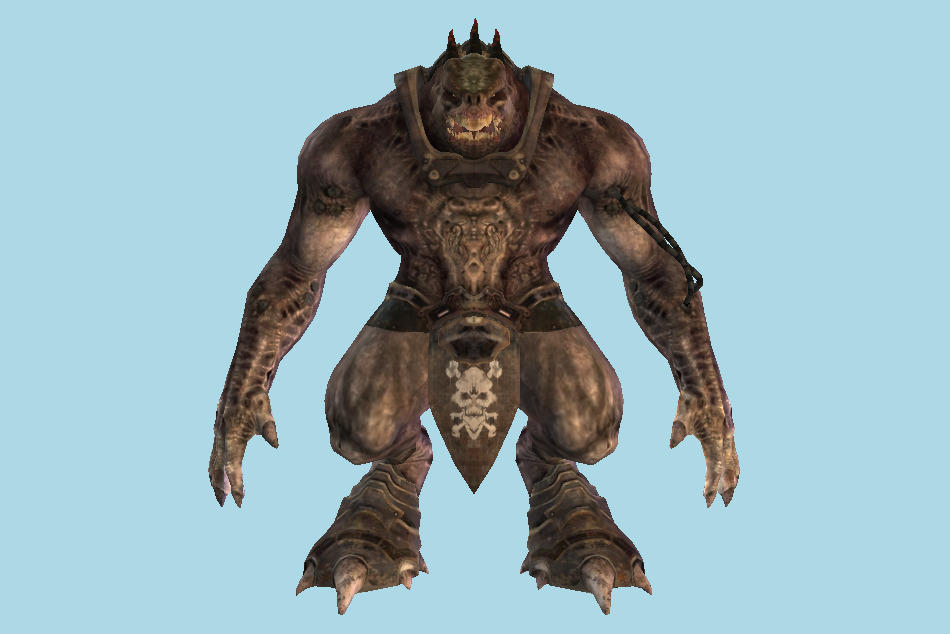 Battlelord Monster 3d model