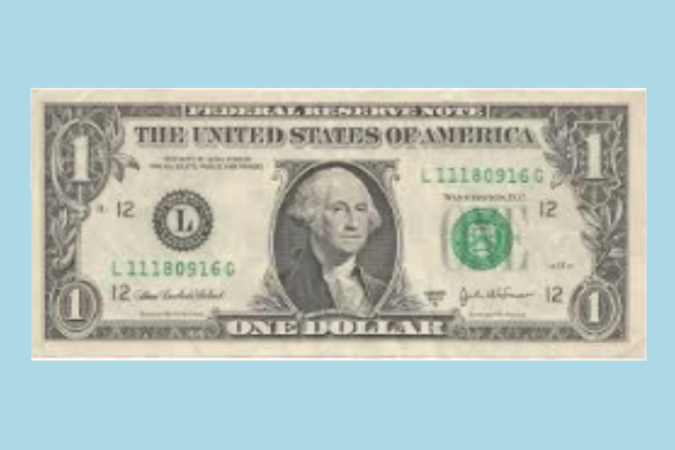 One Dollar Fiat Bill 3d model