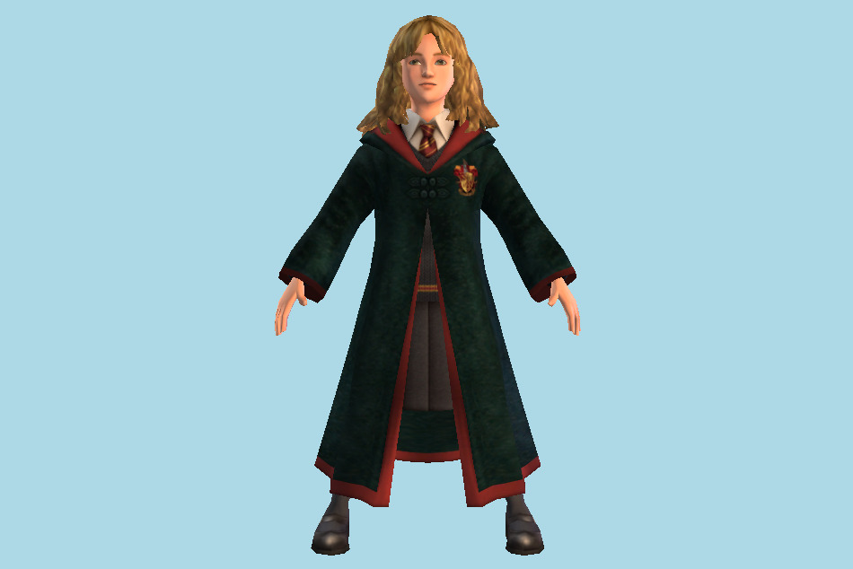 Hermione Granger 3d model