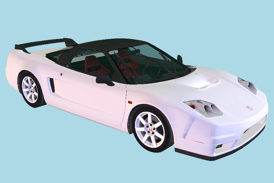 Honda NSX R Car 3d model
