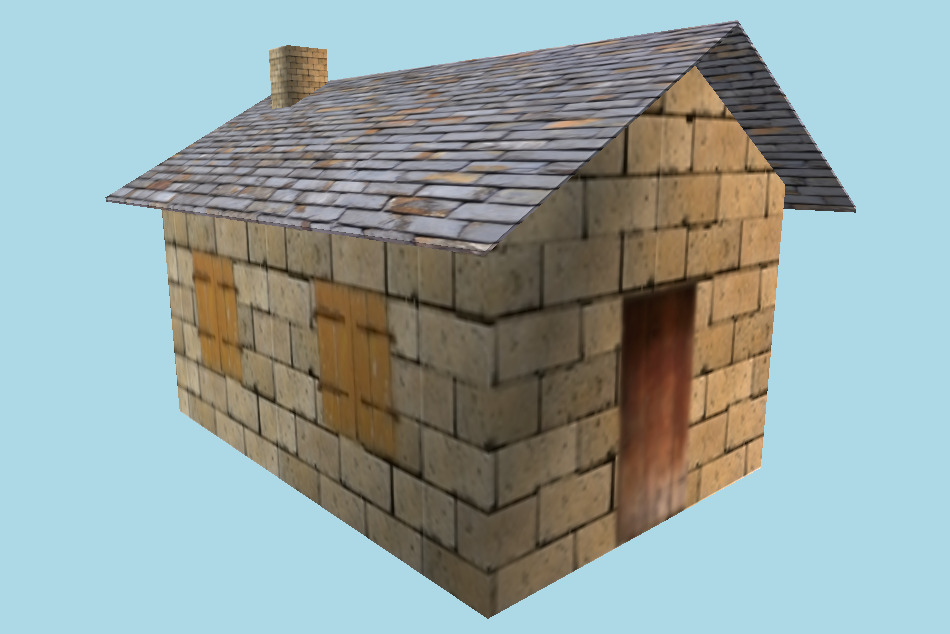 Medieval House 3d model