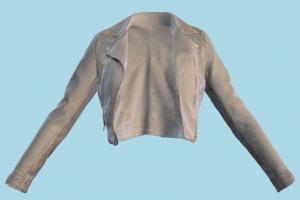 Jacket jacket, clothes, clothing, wears, outerwear, coat, leather, grey, fashion, top, apparel