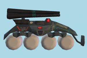 SiFi Vehcile military-tank, tank, military, army, vehicle, future