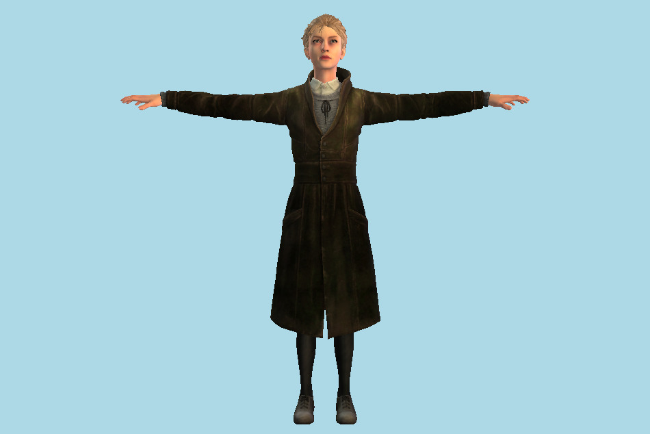 Pathologic 2 Julia Lyuricheva Woman 3d model