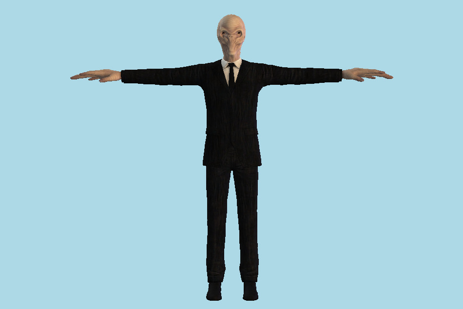 Doctor Who: The Adventure Games Silent Hill Alien 3d model