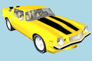 Chevrolet Car chevrolet, camaro, bumblebee, racing, race, speed, car, fast, vehicle, truck, carriage