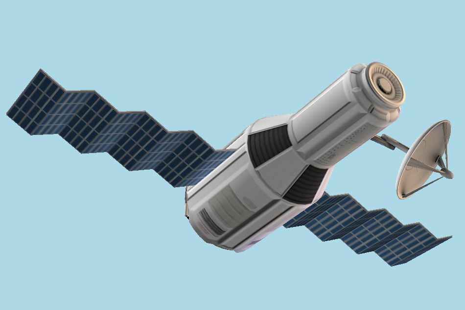 Satellite Module 3d model
