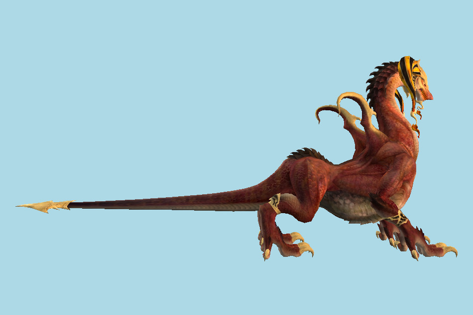 Mobius Final Fantasy Red Dragon 3d model