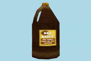 Gallon gallon, bottle, object, lowpoly