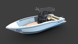 Fishing Boat marine, yacht, fishing, sail, hull, lake, tour, sports, trawler, vessel, ocean, summer, holiday, grunge, realistic, water, civilian, vacation, game-asset, watercraft, fishingboat, motoryacht, fishing-boat, luxury-yacht, motor-yachts, substance, 3dsmax, vehicle, ship, wood, simple, sea, basic, boat