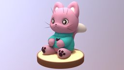 Suama Amiibo cat, cute, amiibo, mochi, suama