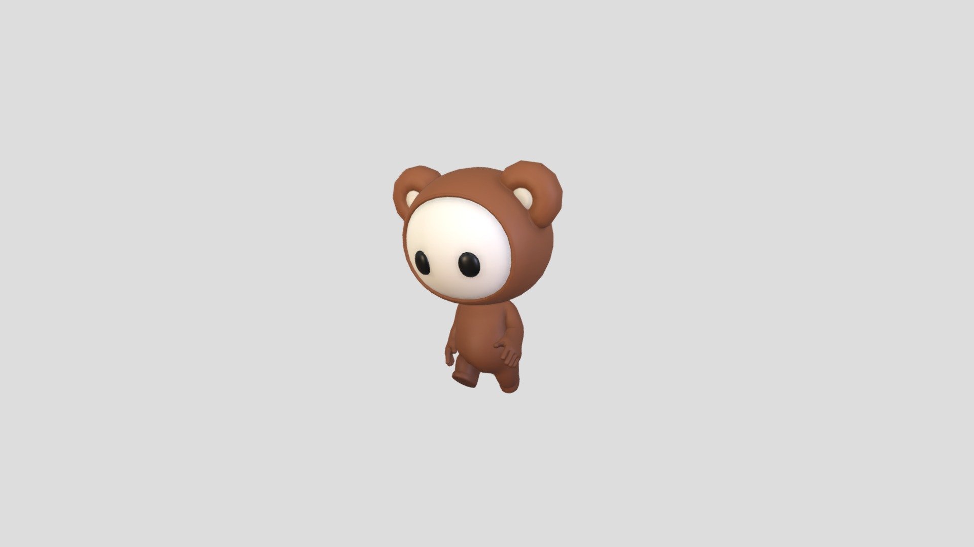 Rigged Bear Mascot Character 3d model.      
    


File Format      
 
- 3ds max 2024  
 
- FBX  
    


Clean topology    

Rig with CAT in 3ds Max                          

Bone and Weight skin are in fbx file       

No Facial Rig    

No Animation    

Non-overlapping unwrapped UVs        
 


PNG texture               

2048x2048                


- Base Color                        

- Roughness                         



3,614 polygons                          

3,479 vertexs                          
 - Character253 Rigged Mascot - Buy Royalty Free 3D model by BaluCG 3d model