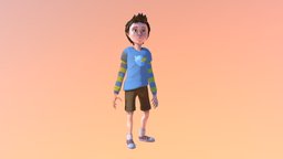Anamnesis kid, boy, heaj, child, sophie, character, animated, simple, clorinthe, lebigot